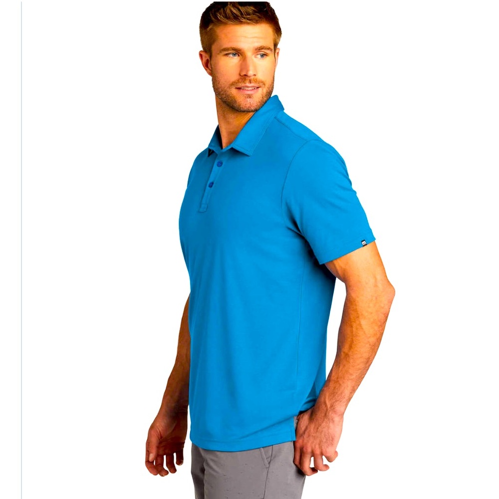 Travis Mathew Men's Oceanside Polo XL logo /corp logo on other NextGear